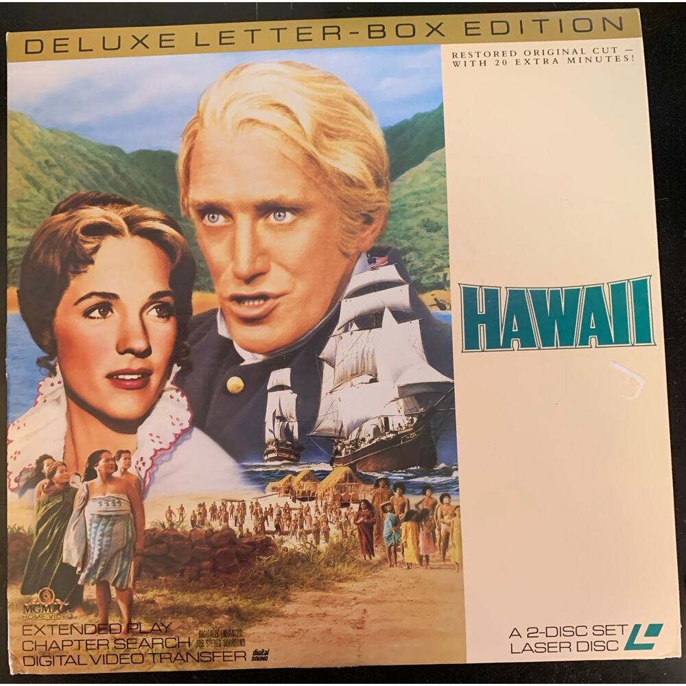 Vintage Laserdisc Set of 3